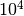 10^4